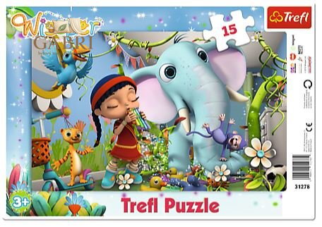 TREFL Puzzle Wissper: Melodie přátelství 15 dílků