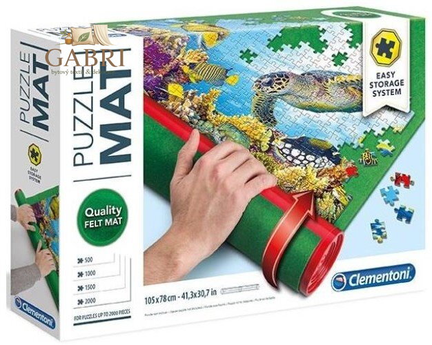 CLEMENTONI Podložka rolovací 105x78cm (do 2000 dílků)