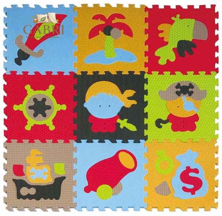 BABY GREAT Pěnové puzzle Piráti SX (30x30)