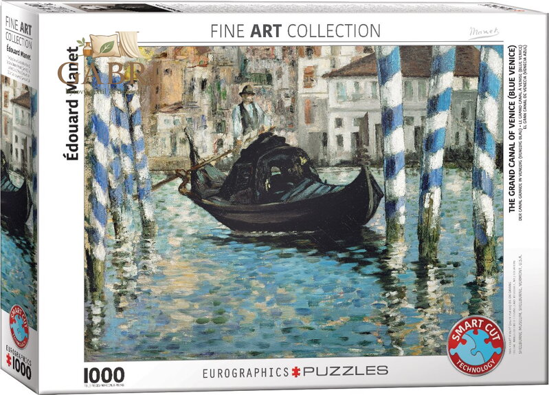EUROGRAPHICS Puzzle Grand Canal v Benátkách 1000 dílků