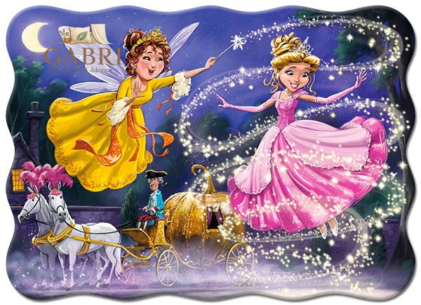 CASTORLAND Puzzle Popelčina příprava na bál 30 dílků