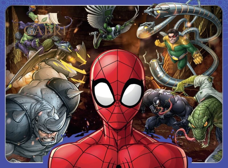 RAVENSBURGER Puzzle Nebojácný Spiderman XXL 100 dílků