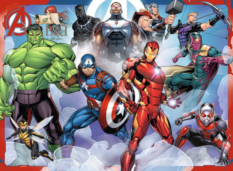 RAVENSBURGER Puzzle Avengers XXL 100 dílků
