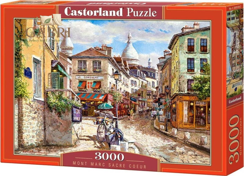 CASTORLAND Puzzle Mont Marc Sacre Coeur 3000 dílků