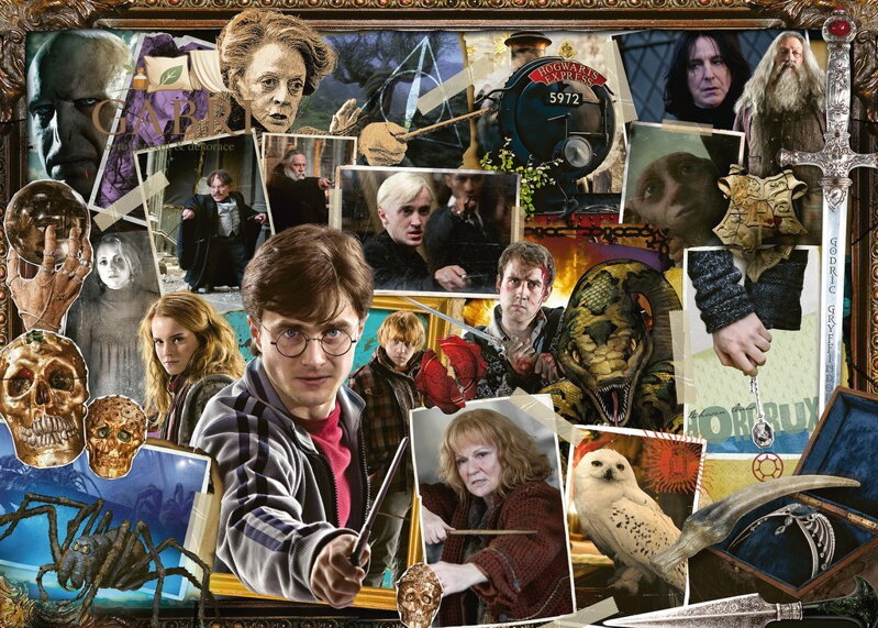 RAVENSBURGER Puzzle Harry Potter a Relikvie smrti 1000 dílků