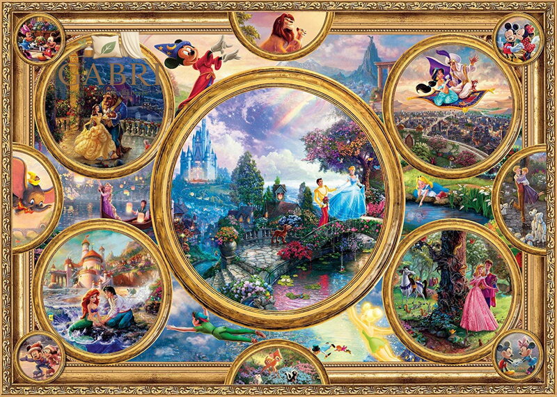 SCHMIDT Puzzle Disney koláž 2000 dílků