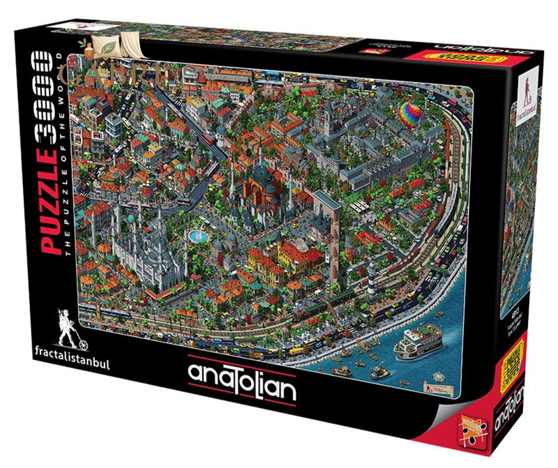 ANATOLIAN Puzzle Hemžení v Istanbulu 3000 dílků