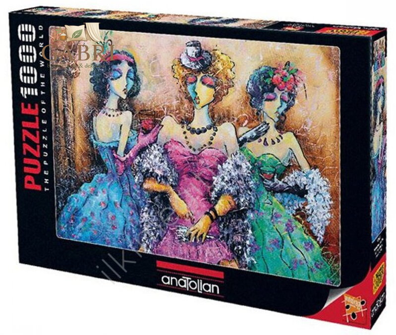 ANATOLIAN Puzzle Dámská jízda 1000 dílků