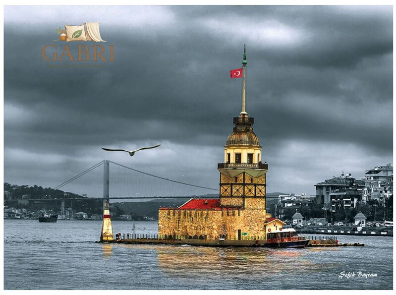 ANATOLIAN Puzzle Nostalgická Dívčí věž, Turecko 1000 dílků