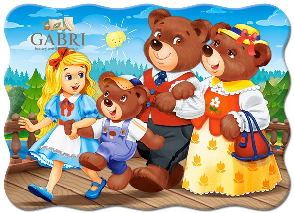 CASTORLAND Puzzle Mášenka a tři medvědi 30 dílků