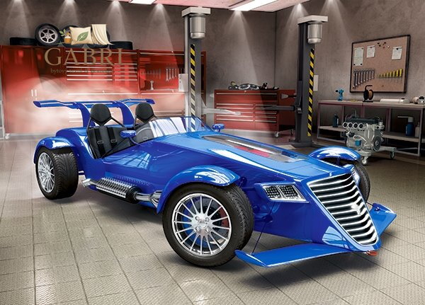 CASTORLAND Puzzle Připraveno k závodu 180 dílků