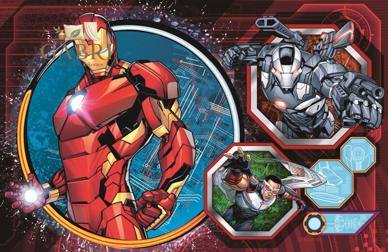 TREFL Puzzle Avengers: Ironman 54 dílků