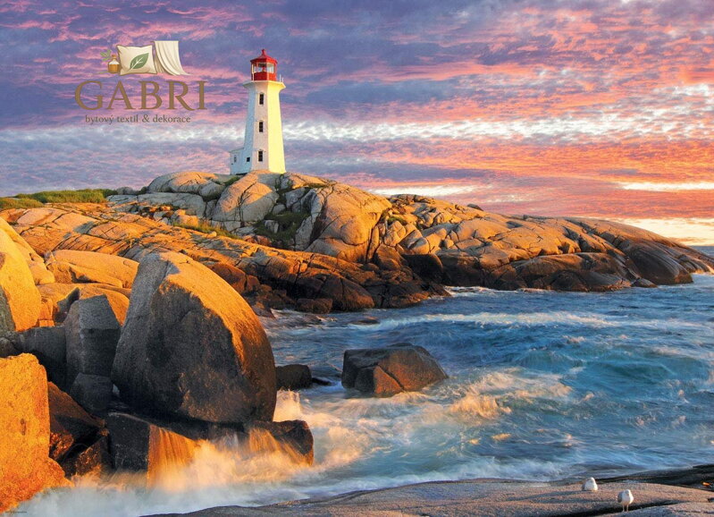 EUROGRAPHICS Puzzle Peggy's Cove Lighthouse, Nové Skotsko 1000 dílků