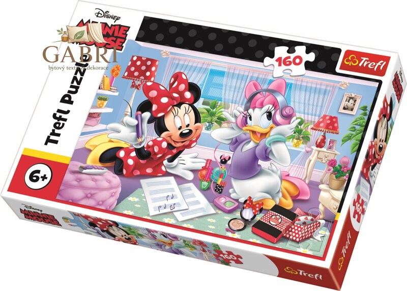 TREFL Puzzle Minnie a Daisy 160 dílků