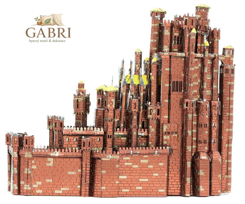 METAL EARTH 3D puzzle Hra o trůny: Red Keep (ICONX)