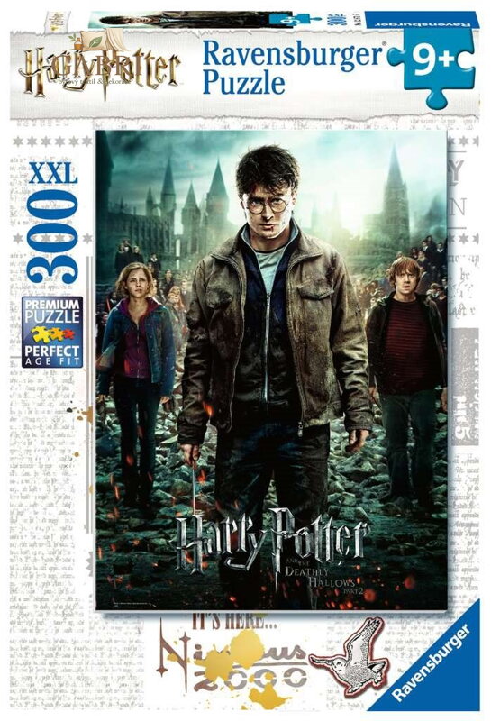 RAVENSBURGER Puzzle Harry, Ron a Hermiona XXL 300 dílků