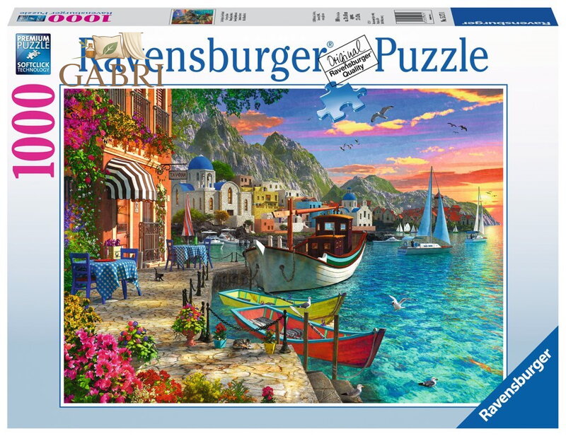 RAVENSBURGER Puzzle Grandiózní Řecko 1000 dílků