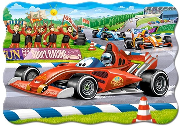 CASTORLAND Puzzle Závodní formule 30 dílků