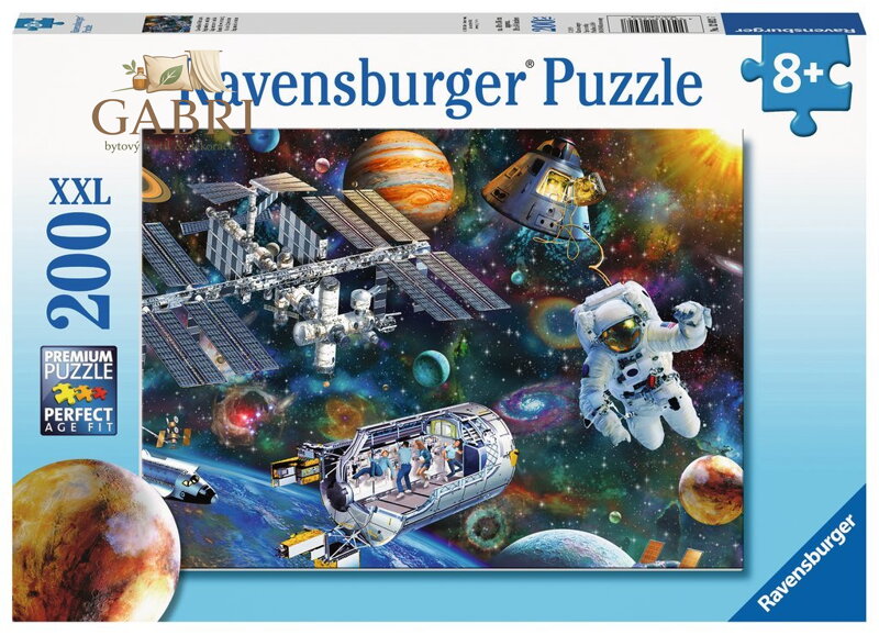 RAVENSBURGER Puzzle Vesmírný průzkum XXL 200 dílků