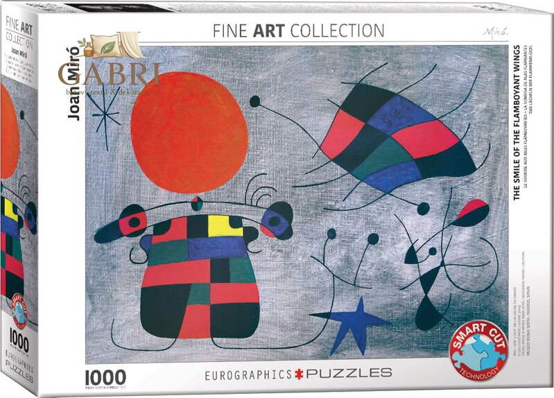 EUROGRAPHICS Puzzle The Smile of the Flamboyant Wings 1000 dílků