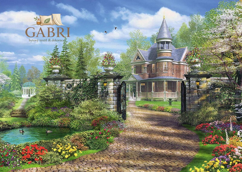 SCHMIDT Puzzle Idylické venkovské stavení 1000 dílků