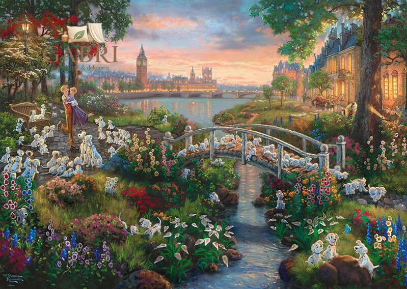 SCHMIDT Puzzle 101 Dalmatinů 1000 dílků