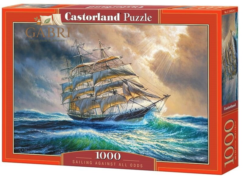 CASTORLAND Puzzle Plachetnice na moři 1000 dílků