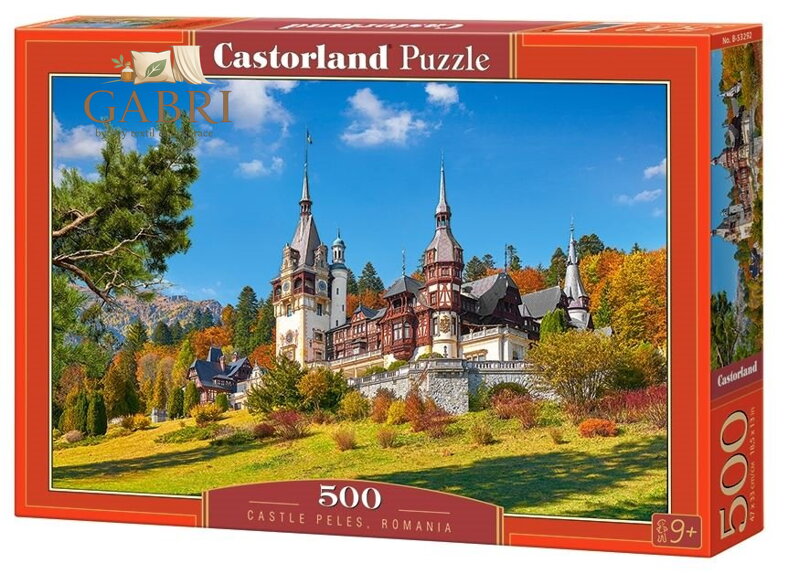 CASTORLAND Puzzle Zámek Peles, Rumunsko 500 dílků