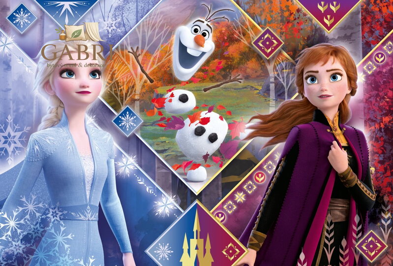 CLEMENTONI Puzzle Ledové království 2 MAXI 104 dílků