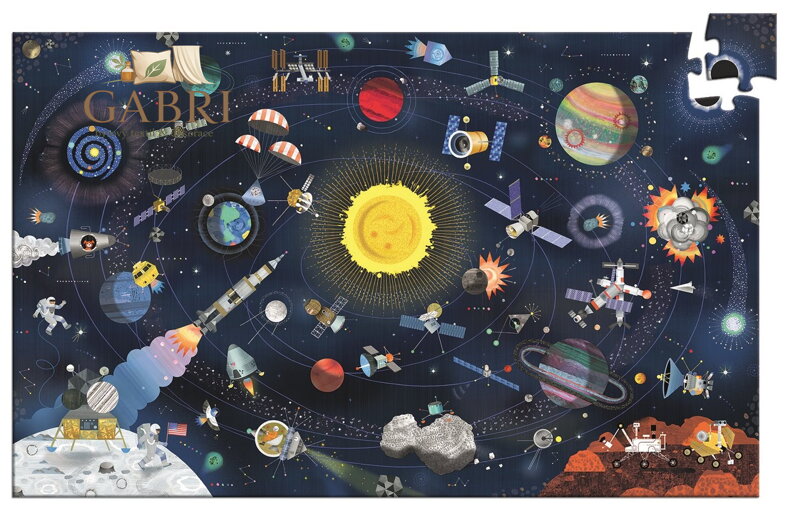 DJECO Puzzle Observation: Vesmír 200 dílků