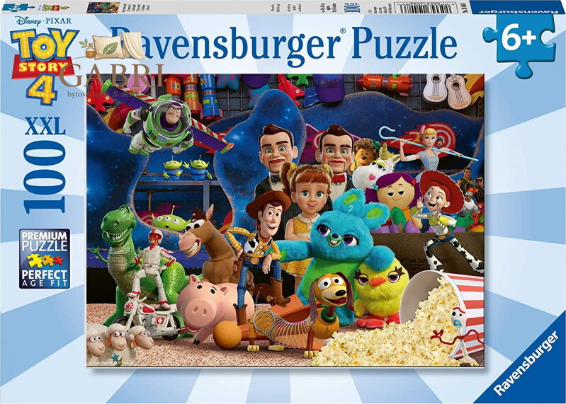 RAVENSBURGER Puzzle Toy Story 4: Záchrana XXL 100 dílků