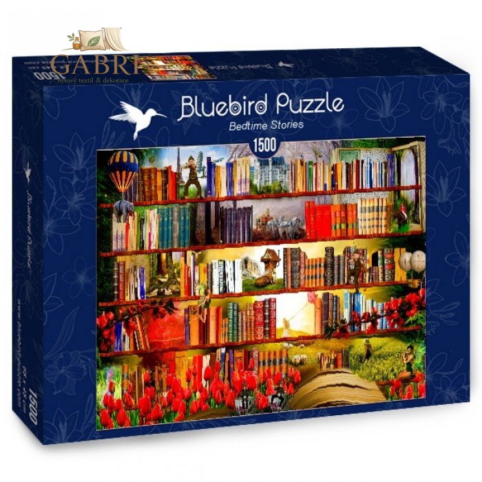 BLUEBIRD Puzzle Pohádky na dobrou noc 1500 dílků