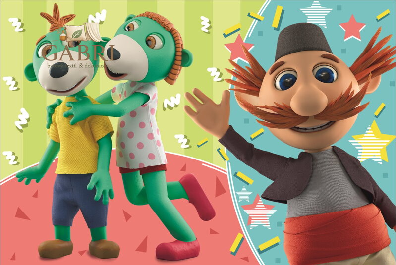 Puzzle Treflíci a strýček 100 dílků