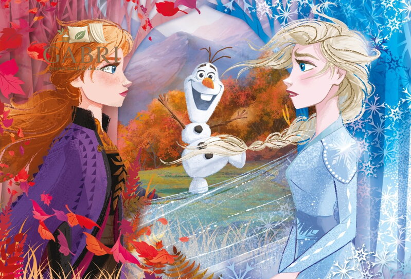 CLEMENTONI Puzzle Ledové království 2 MAXI 60 dílků