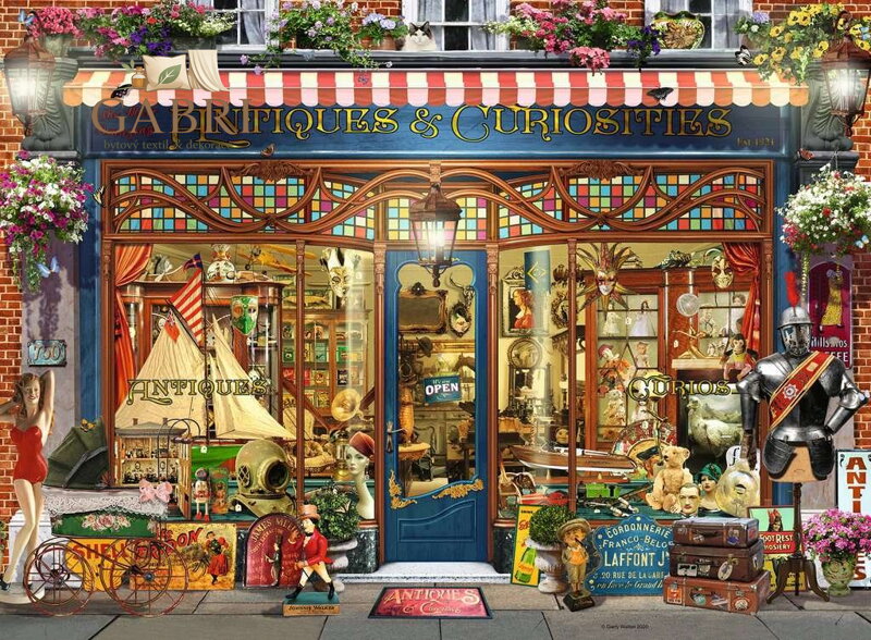 RAVENSBURGER Puzzle Obchůdek se starožitnostmi 500 dílků