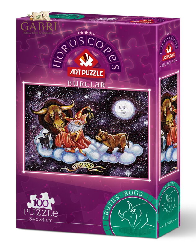 ART PUZZLE Puzzle Znamení zvěrokruhu: Býk 100 dílků