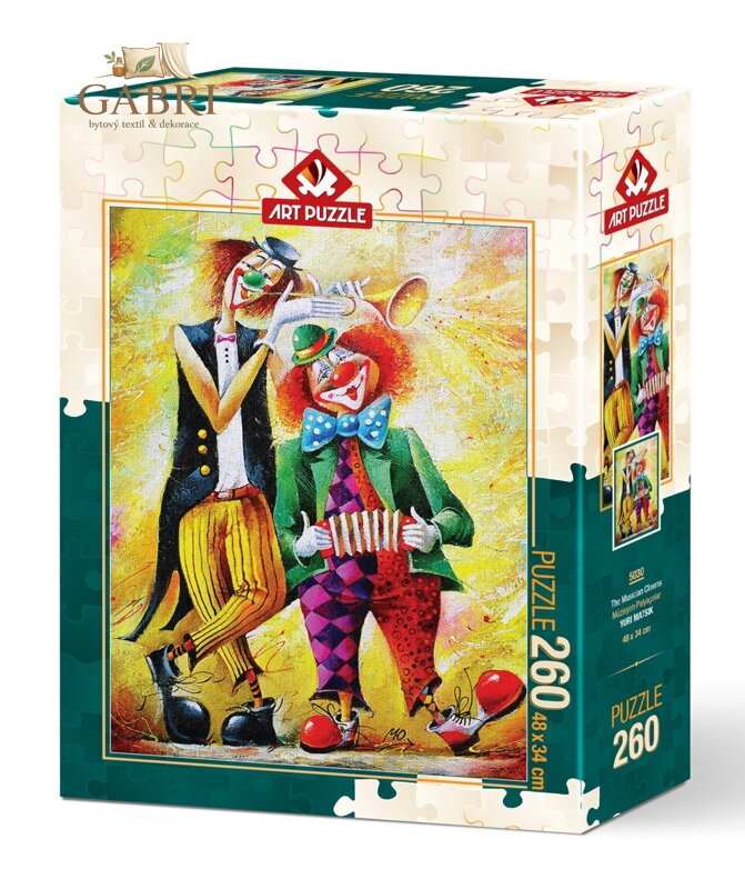 ART PUZZLE Puzzle Klauni 260 dílků