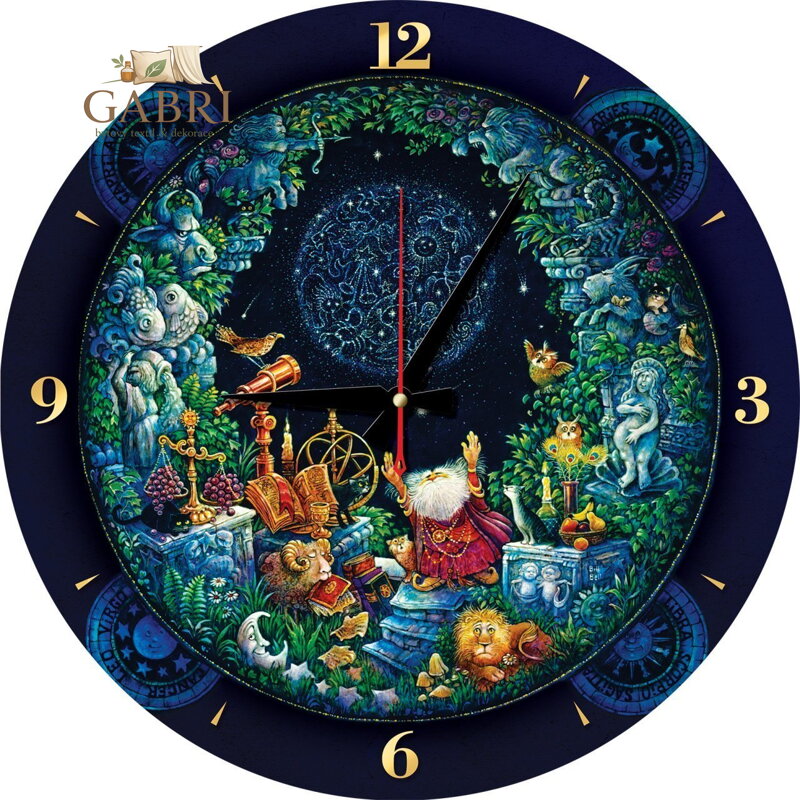 ART PUZZLE Puzzle hodiny Astrologie 570 dílků (včetně rámu)