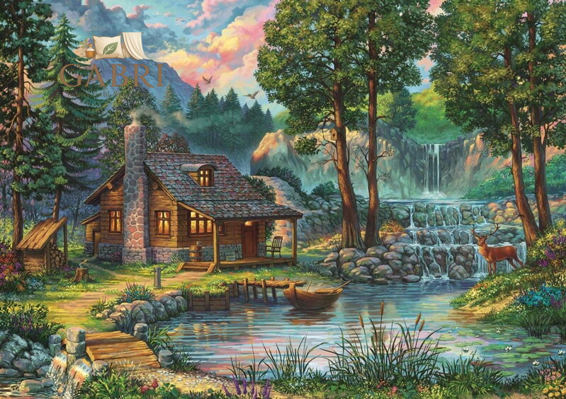 ART PUZZLE Puzzle Pohádkový dům 1000 dílků