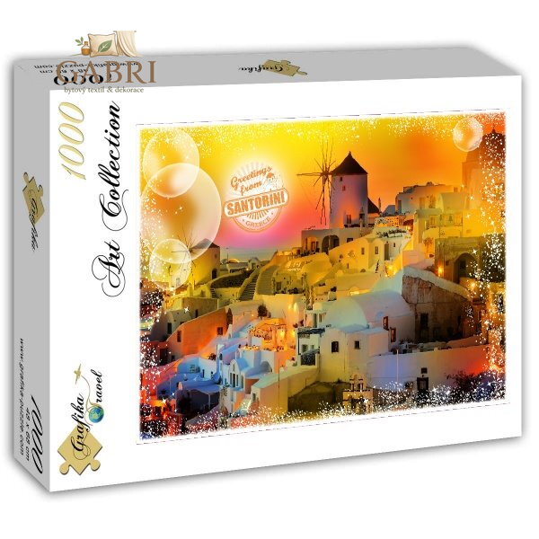 GRAFIKA Puzzle Cesta kolem světa: Řecko 1000 dílků