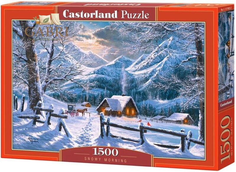 CASTORLAND Puzzle Sněhobílé ráno 1500 dílků