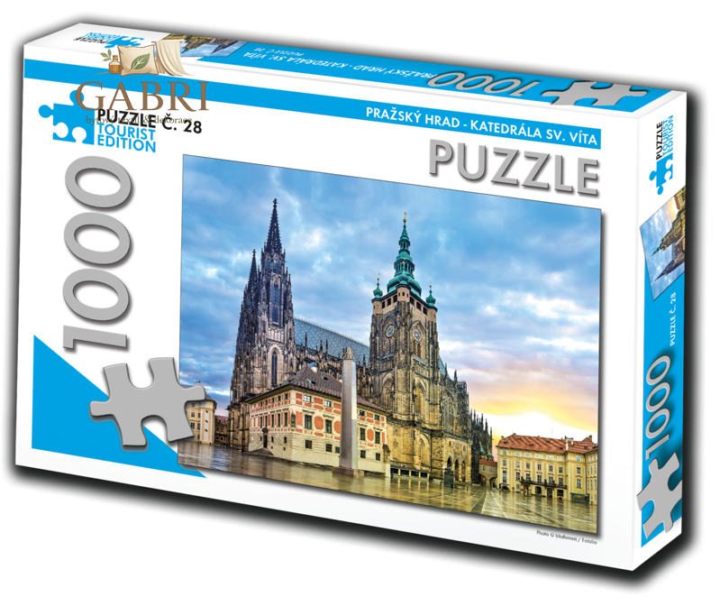 TOURIST EDITION Puzzle Katedrála sv. Víta, Praha 1000 dílků (č.28)
