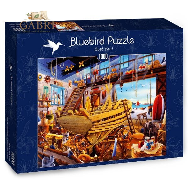 BLUEBIRD Puzzle Loděnice 1000 dílků