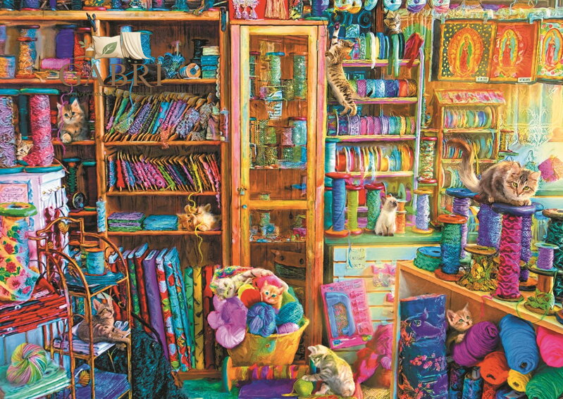 TREFL Puzzle Kočičí ráj 2000 dílků