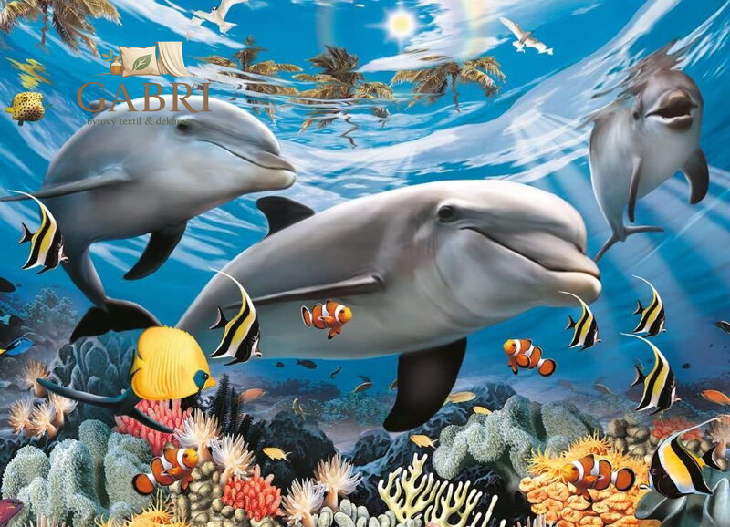 RAVENSBURGER Puzzle Karibský úsměv 60 dílků