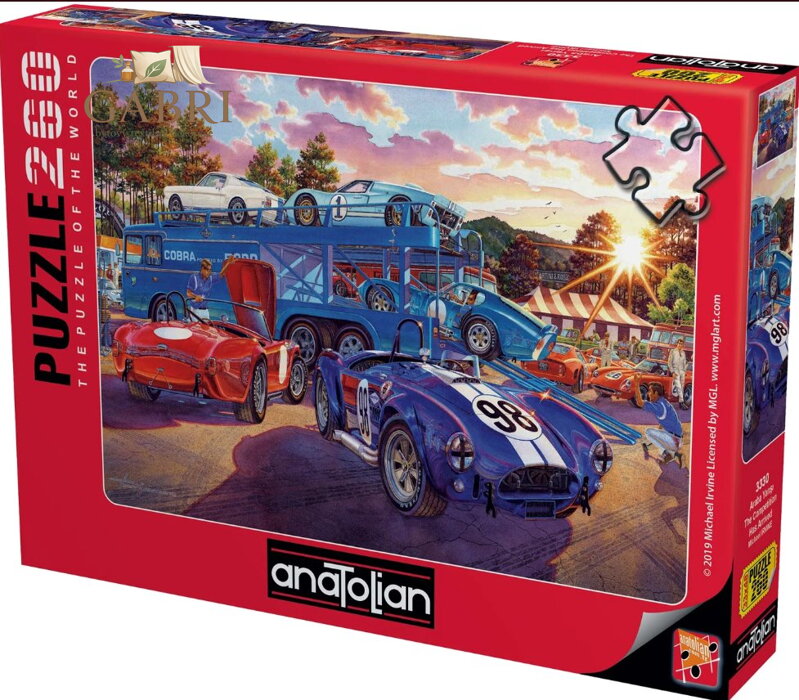 ANATOLIAN Puzzle Závodníci přijeli 260 dílků