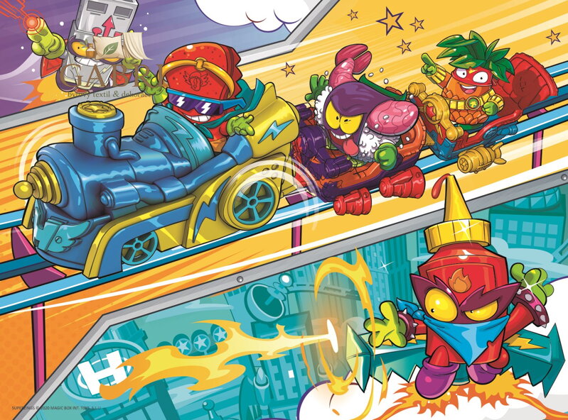 TREFL Puzzle Super Zings 30 dílků