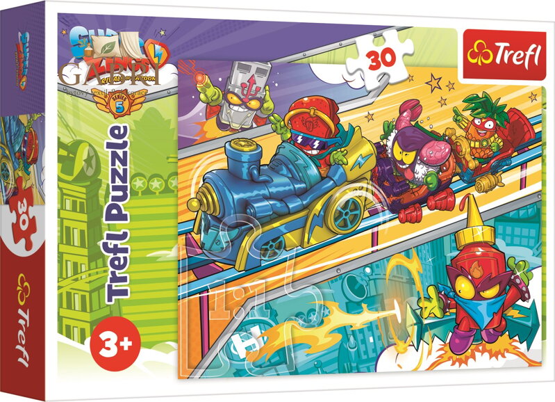 TREFL Puzzle Super Zings 30 dílků