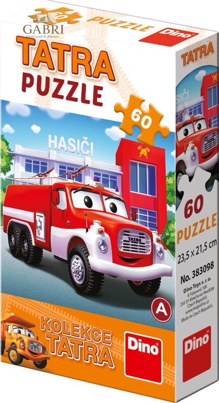 DINO Puzzle Tatra Auta: Hasiči 60 dílků