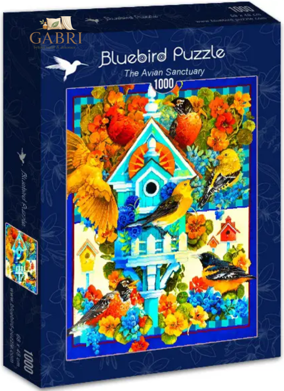 BLUEBIRD Puzzle Ptačí útočiště 1000 dílků
